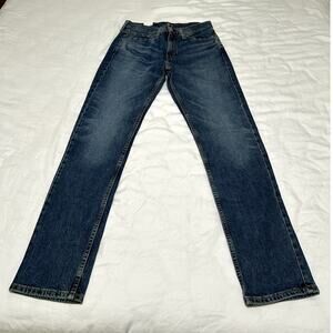 Levi's Mens 511 Slim Fit Jeans Sanibel State Indigo, 30W x 32L Zipper Slim Leg